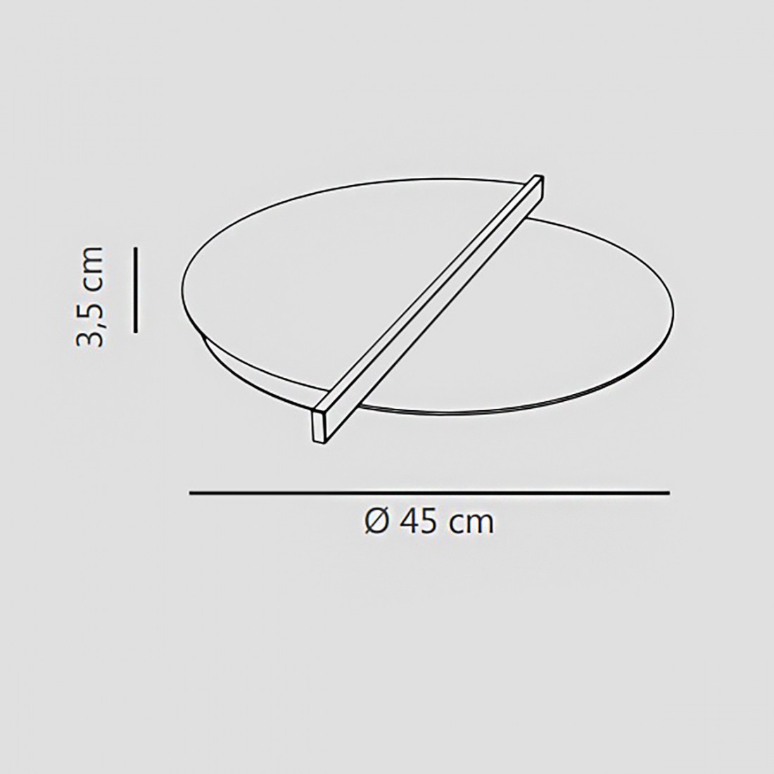 Sikrea NINFEA B 8088 moderne LED-Wandleuchte