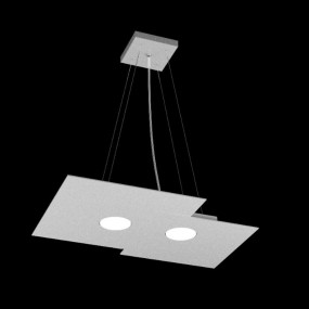 Moderner Kronleuchter Top Light PLATE 1129 S2 R +1 Gx53 LED