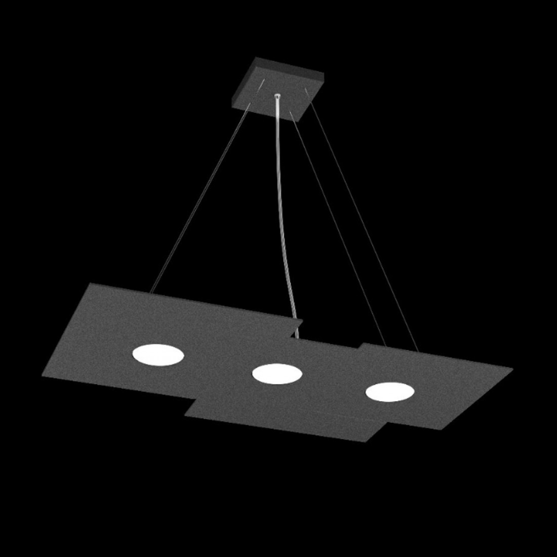 Lampadario PLATE 1129 S3 R TOP LIGHT