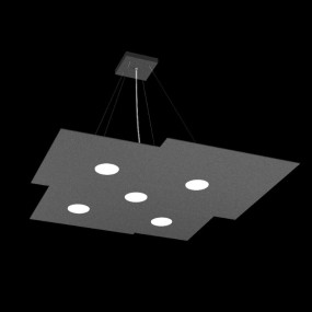 Lampadario PLATE 1129 S5 Top Light