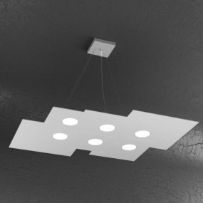 Lampadario PLATE 1129 S6 R +2 Top Light