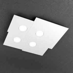 Plafonnier moderne Top Light PLATE 1129 PL4 Gx53 LED