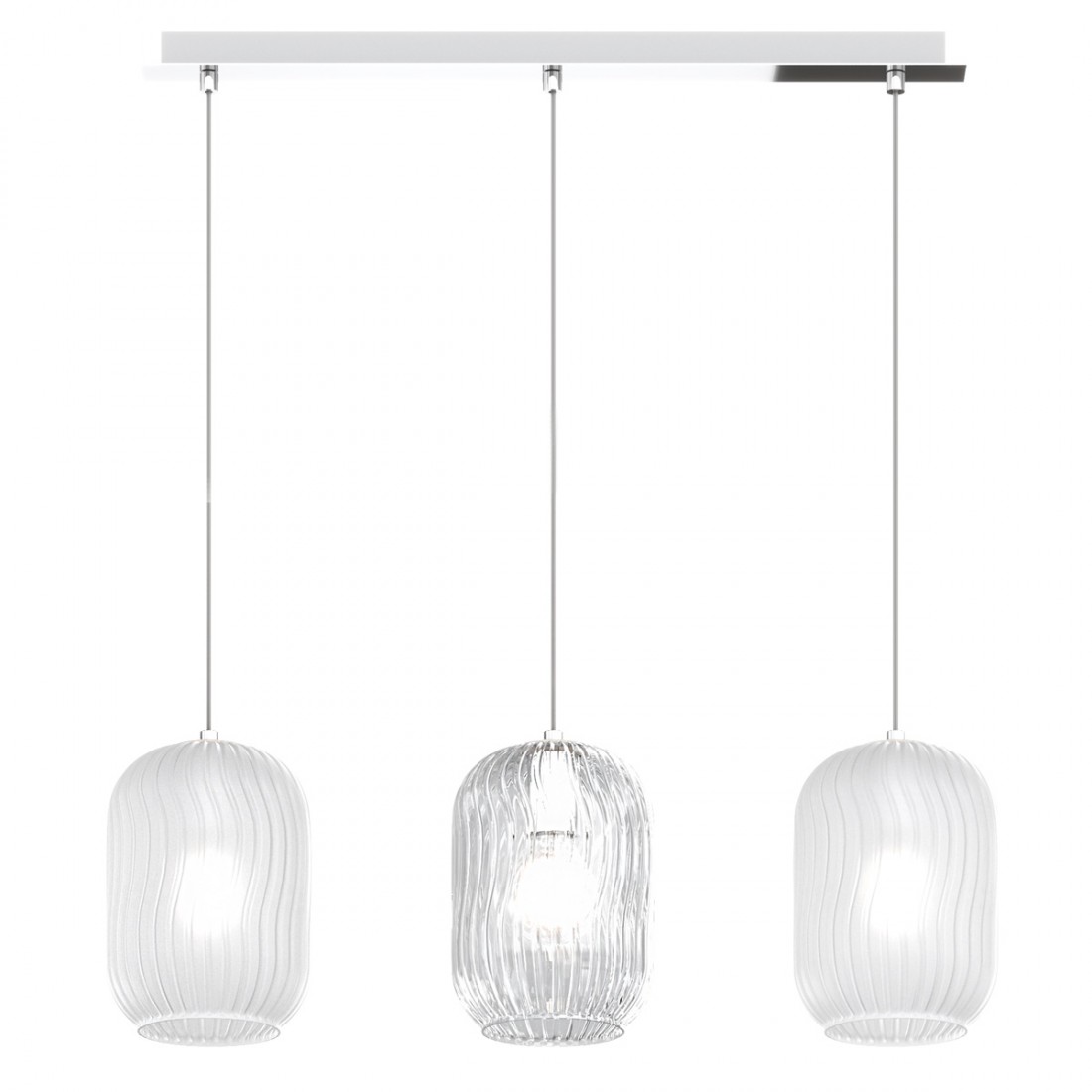 Lampadario moderno Top Light TENDER 1181 CR S3 R BT