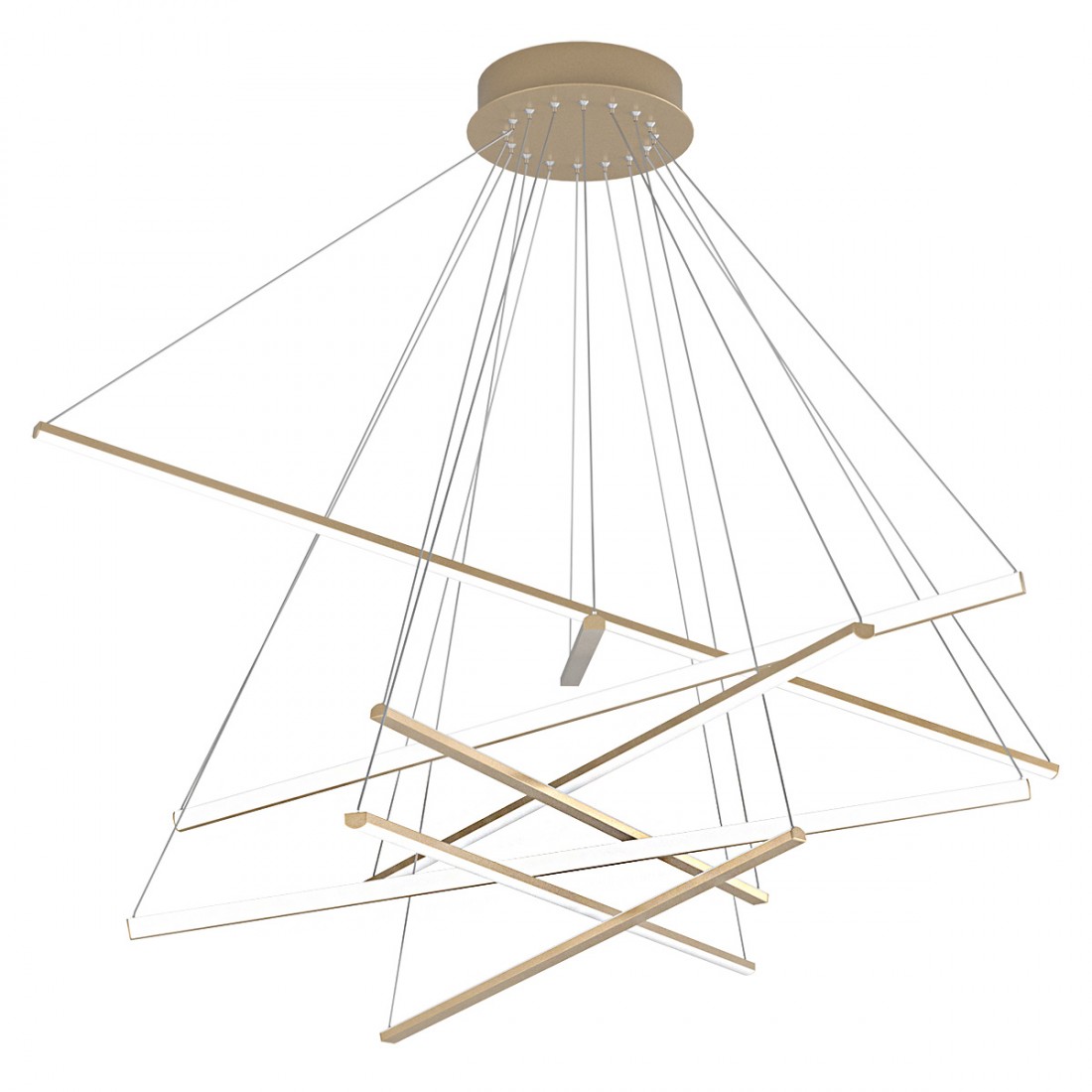 Lampadario classico oro Top Light DNA 1182 S80