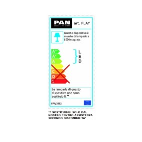 PAN International PLAY kit emergencia plafón GRF11211H1 GRF11221H1