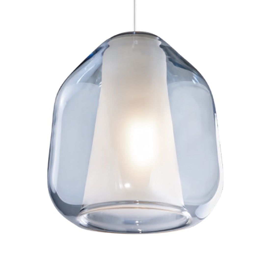 Lampadario moderno Top Light DOUBLE SKIN 1176BI S2 S BG MC