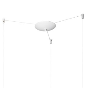 Lustre moderne Top Light DOUBLE PEAU 1176BI S3 S ABG MC