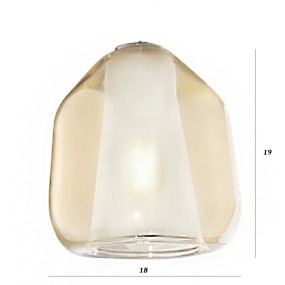 Lámpara de araña clásica Top Light DOUBLE SKIN 1176OS S4 R ABG TA