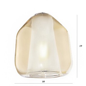 Lustre classique Top Light DOUBLE PEAU 1176OS S4 R ABG TA