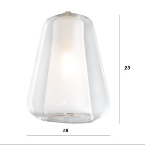 Lampadario classico Top Light DOUBLE SKIN 1176OS S4 R ABG TA