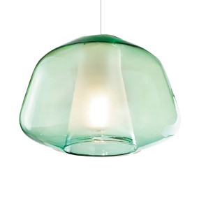 Lustre moderne Top Light DOUBLE PEAU 1176BI S3 S ABG MC