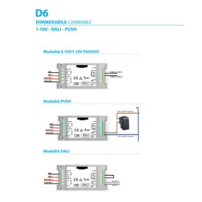 Sospensione DIGIT 2068 S D6 Fratelli Braga