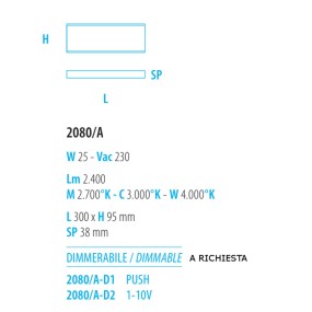 Applique GAMMA 2080 A Fratelli Braga