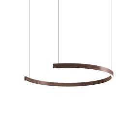 Lampadario led moderno Fratelli Braga HUG 2159 S75-1 2400LM lampada soffitto