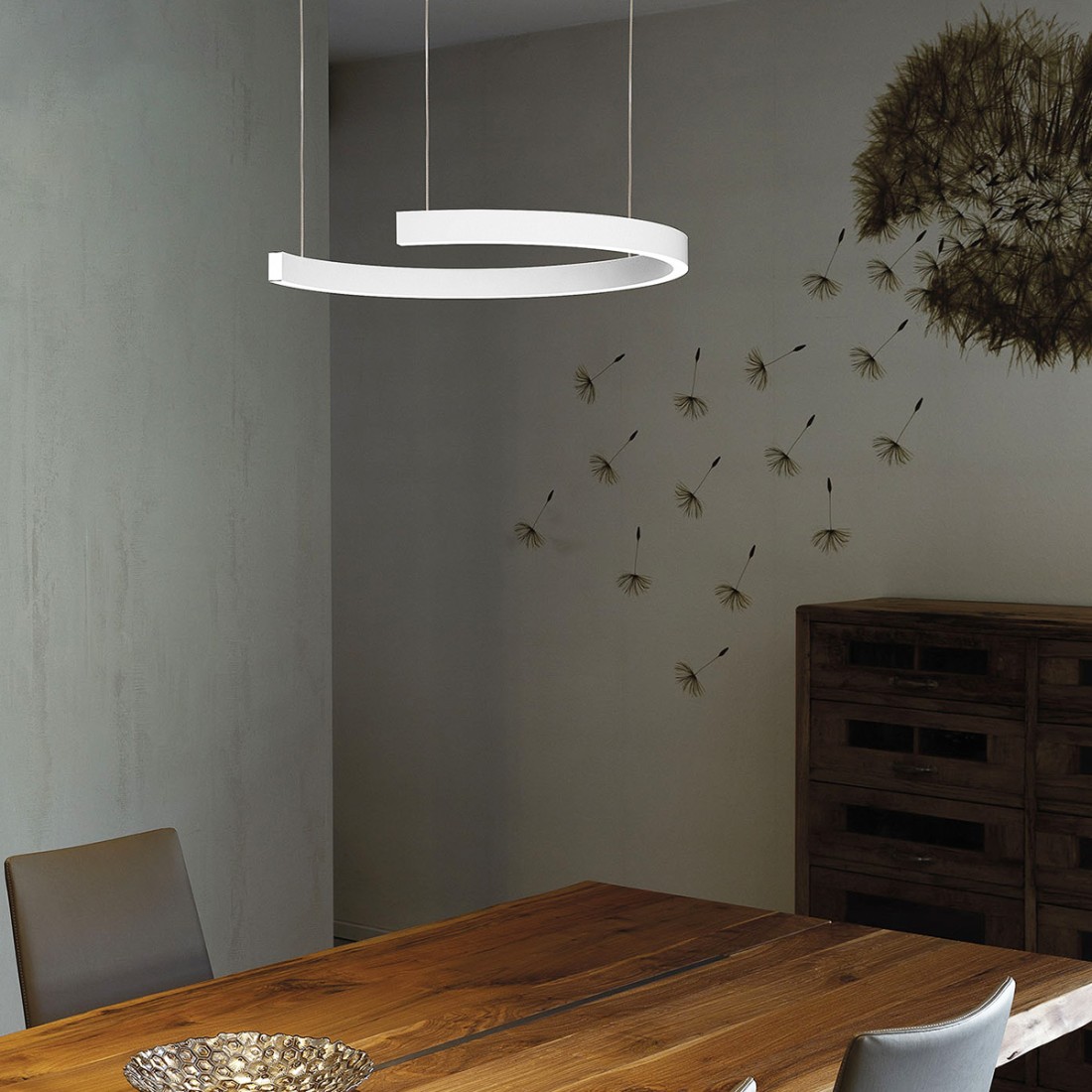 Moderner LED-Kronleuchter Fratelli Braga HUG 2159 S40-2