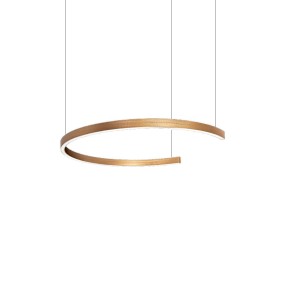 Lampadario led moderno Fratelli Braga HUG 2159 S60-2 3600LM lampada soffitto biemissione