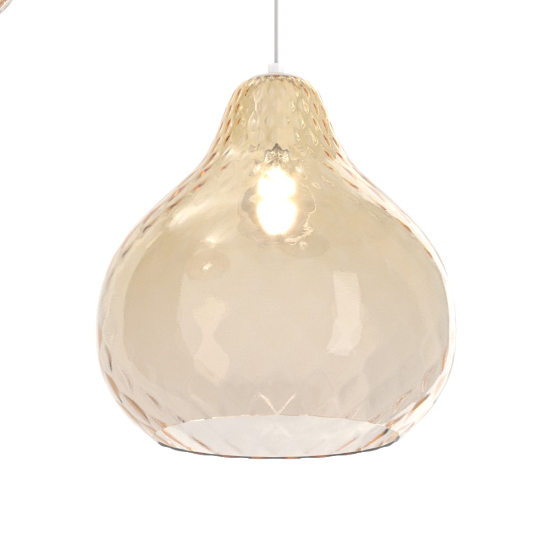 Lustre en verre coloré Top Light DRESS 1191 CR S3 SMIX