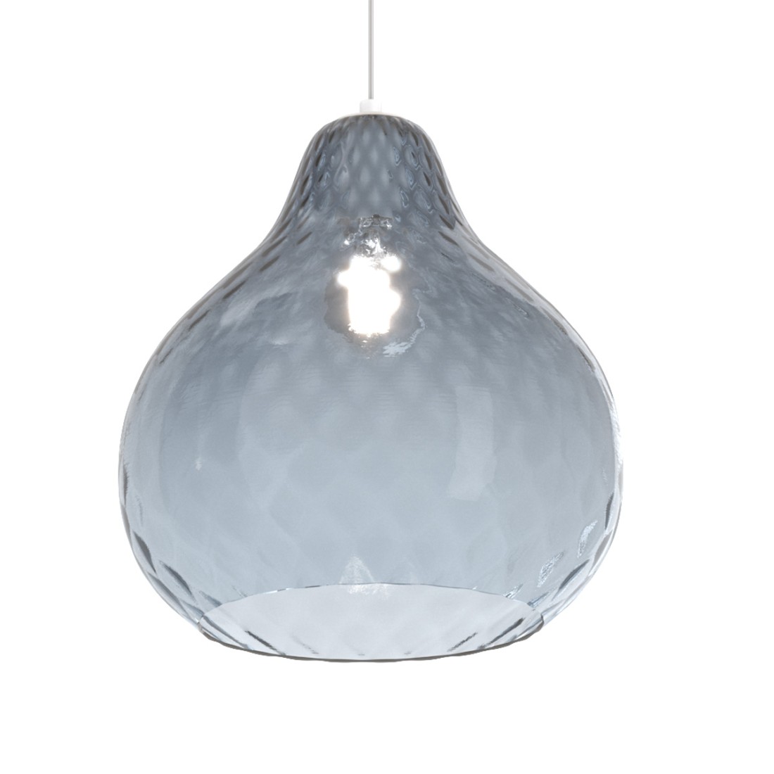 Lampadario vetro colorato Top Light DRESS 1191 BI S3 TMIX ZA