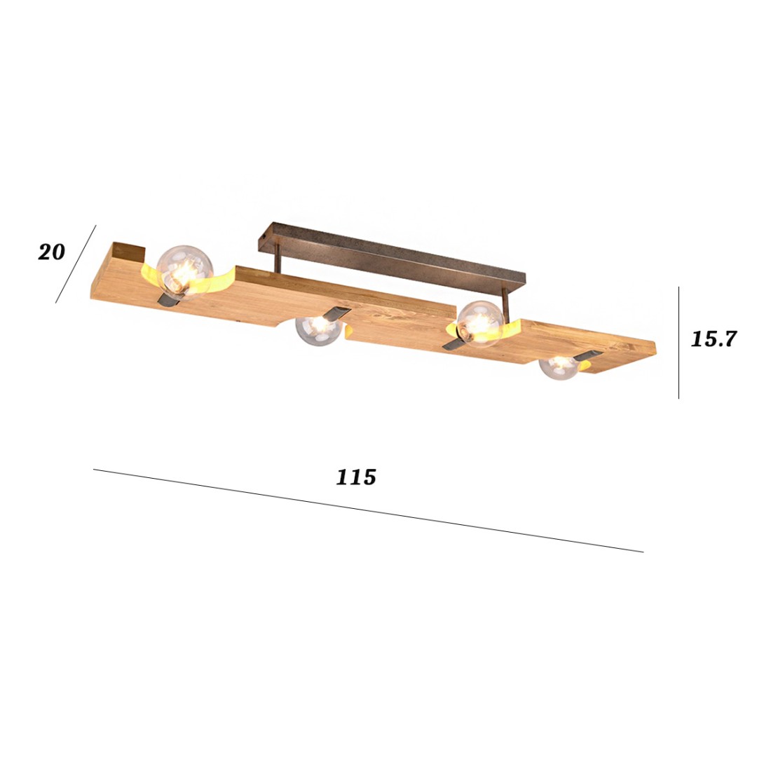 Plafoniera Trio Lighting TAILOR 614300430