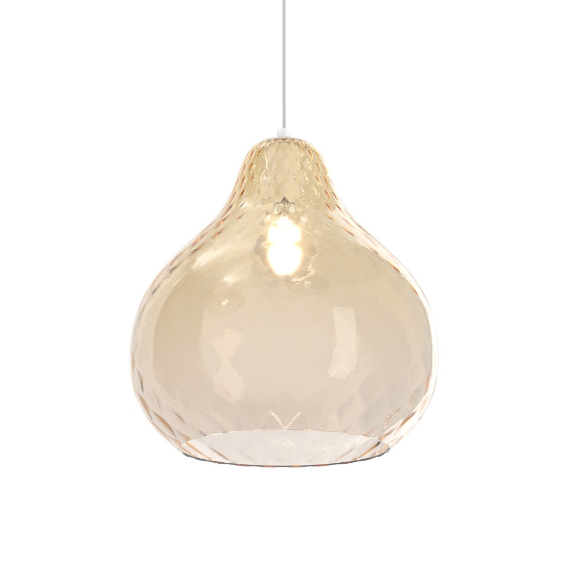 Lampadario vetro colorato Top Light DRESS 1191 CR S3 SMIX AM