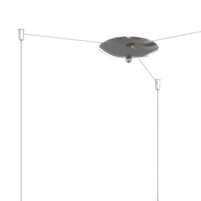 Lampadario vetro colorato Top Light DRESS 1191 CR S3 SMIX AM