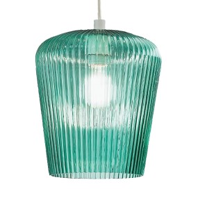 Lampe à suspension Gea Luce NUMA BT3 en verre vert