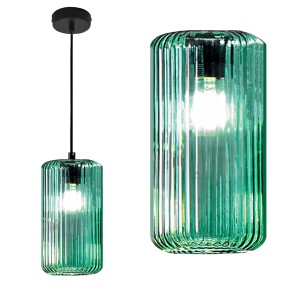 Gea Luce RAIKA VG B1 suspension en verre blanc