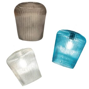 Lampe à suspension en verre coloré Gea Luce NUMA BR3