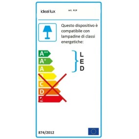 Ideal Lux POP SP10 158860 E27 LED araña moderna