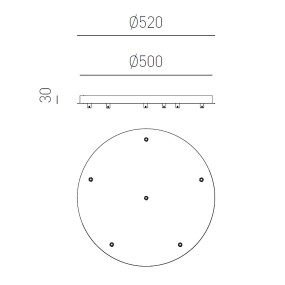 Gea Luce Glas-Spinnennetz-Aufhängung OFELIA S10