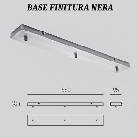 Kronleuchter aus farbigem Glas Gea Luce OFELIA S