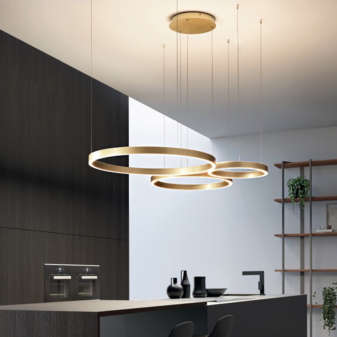 Gea Luce LED-Kronleuchter CRISEIDE S3D O