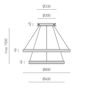 Gea Luce LED-Kronleuchter...