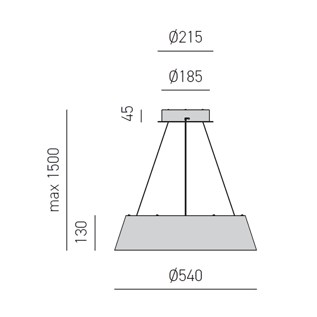 Lampadario moderno le Gea Luce JULIETTE S