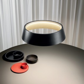 Le Gea Luce JULIETTE S lustre moderne noir