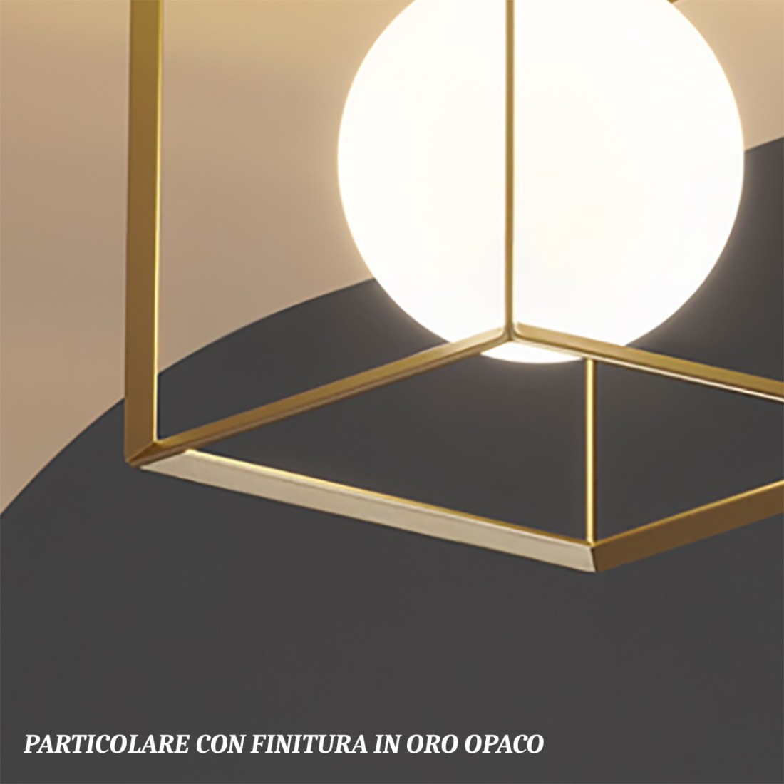 Lampadario moderno Perenz CUBE 6693 N OR E27 LED, da interni